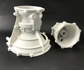 Prototipo compresor – componente en impresión 3D SLS