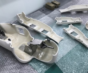 Componente del maniquí en impresión 3D SLS