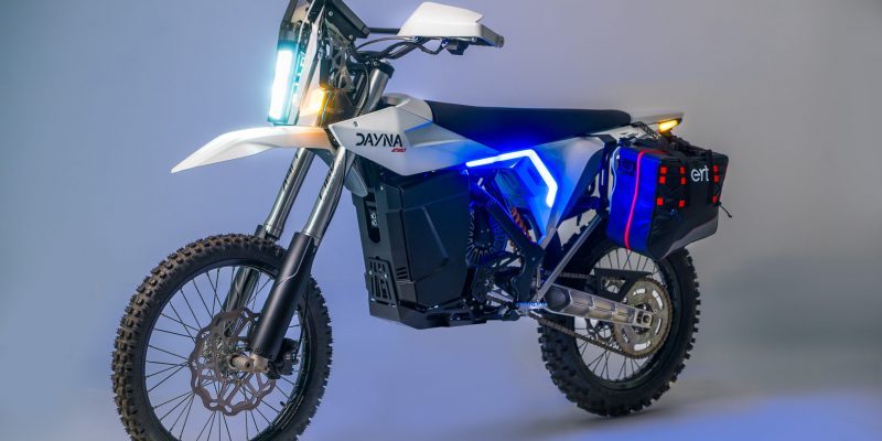 Prototipo de motocicleta eléctrica Dayna Evo
